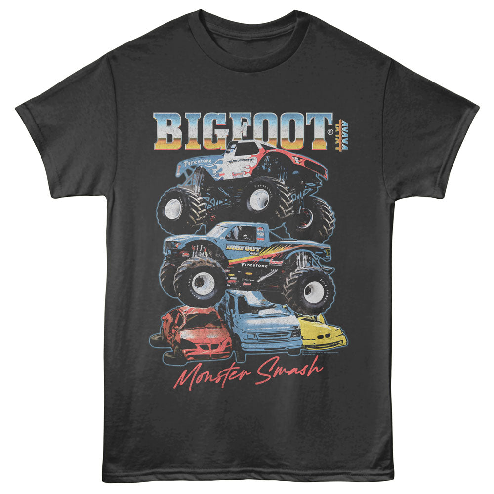 BIGFOOT Eye-Catching T-Shirt, TRUCK STACK