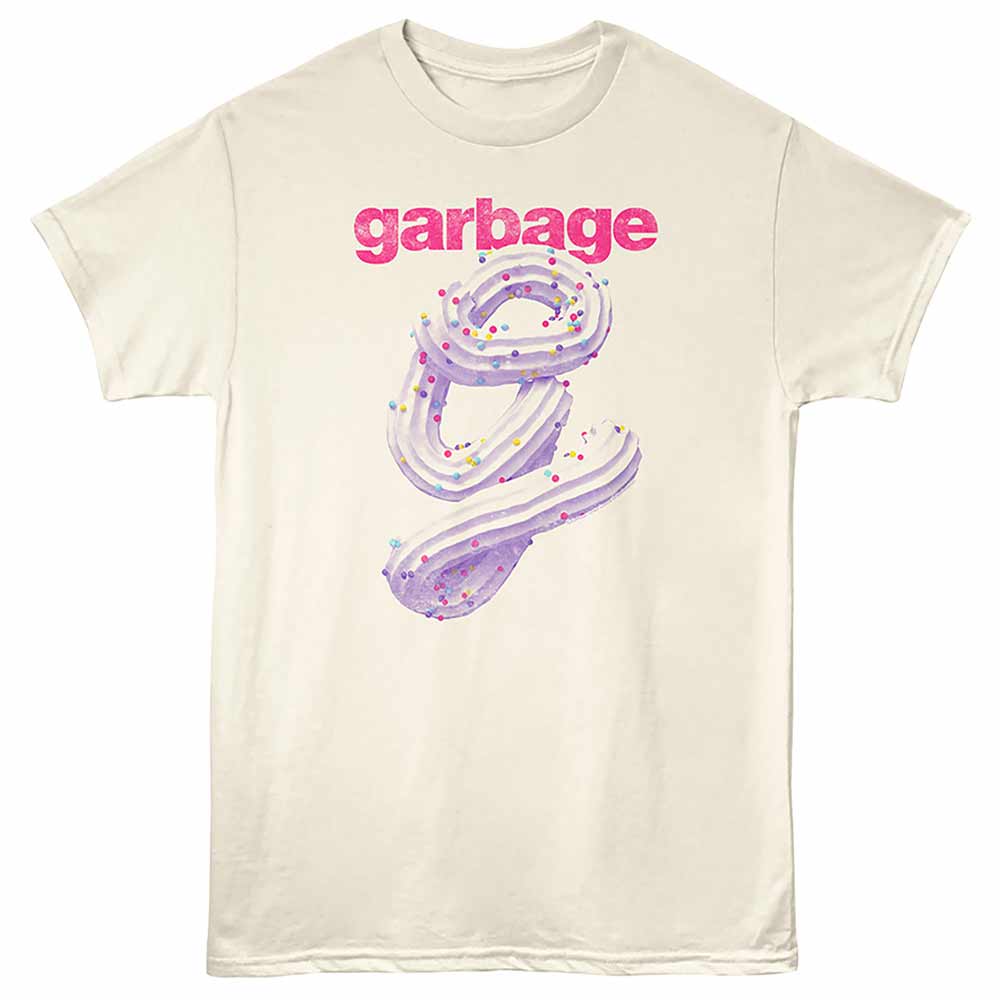 GARBAGE Eye-Catching T-Shirt, ICING