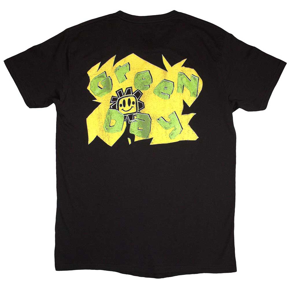 GREEN DAY Attractive T-Shirt, Psychedelic Kerplunk