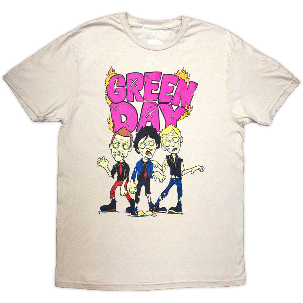 GREEN DAY Attractive T-Shirt, Walking Zombies