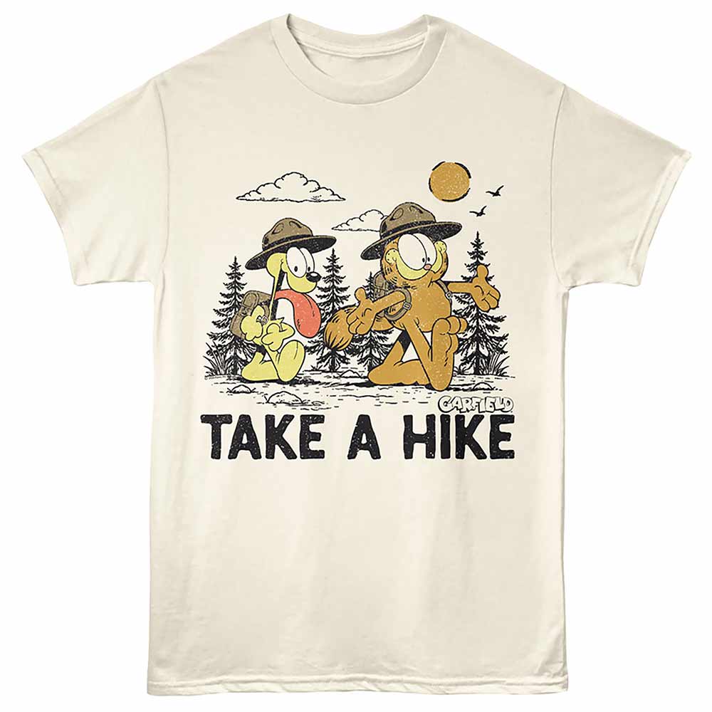 GARFIELD Eye-Catching T-Shirt, TAKE A HIKE