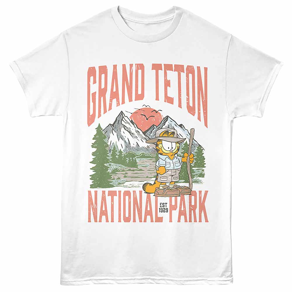 GARFIELD Eye-Catching T-Shirt, GRAND TETON HIKE