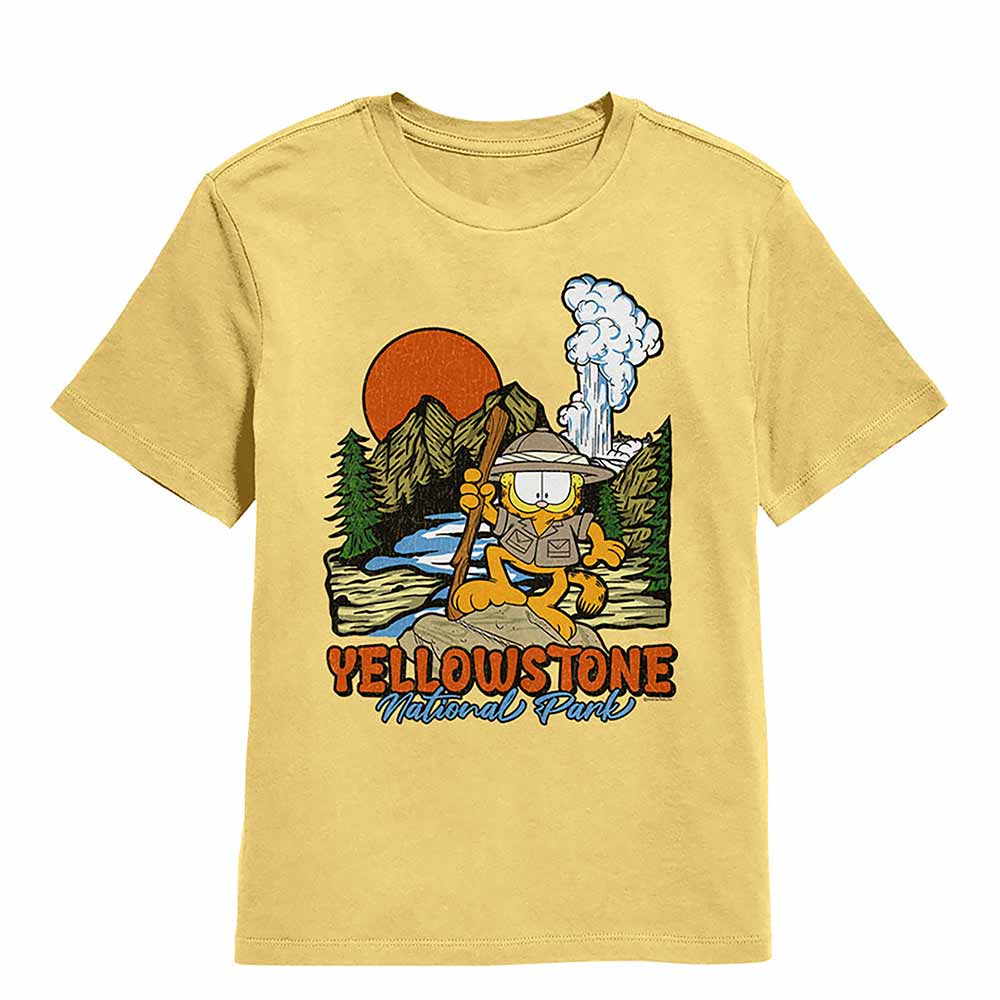 GARFIELD Kids T-Shirt, ON ROCK
