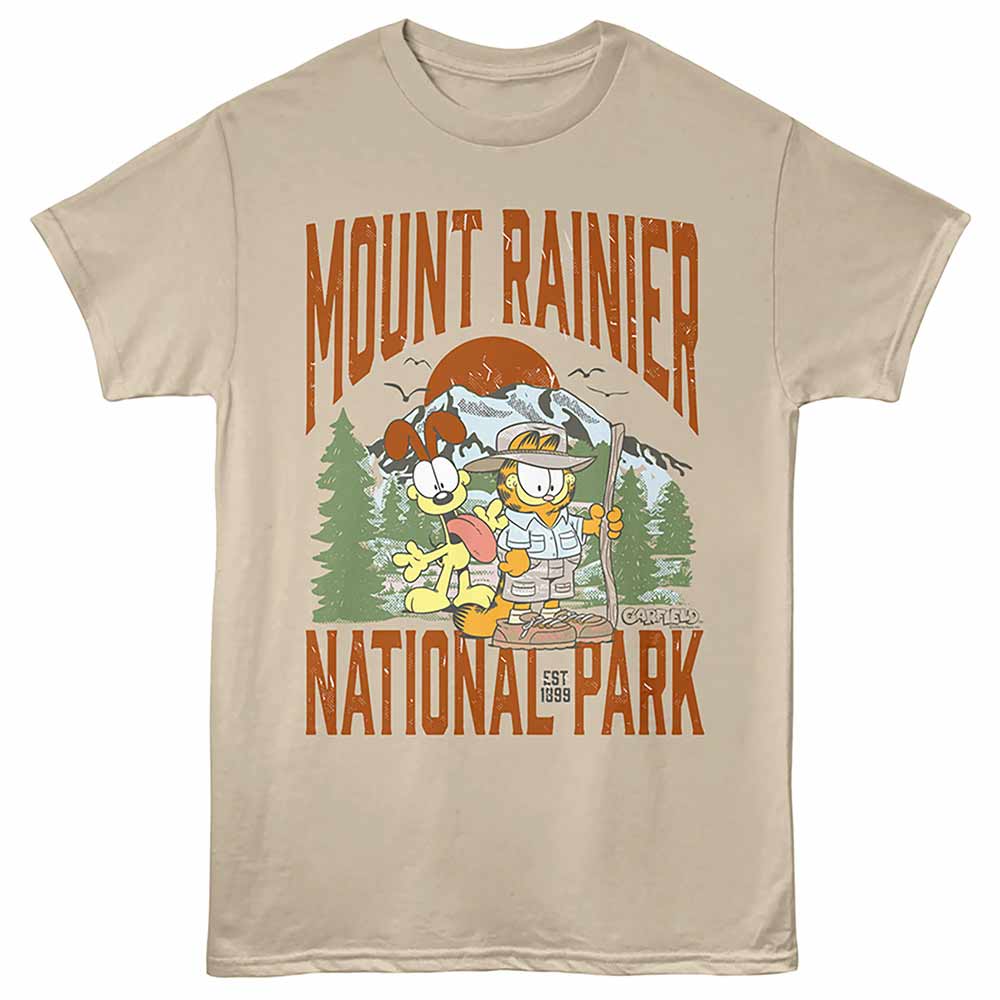 GARFIELD Eye-Catching T-Shirt, MOUNT RAINIER HIKE