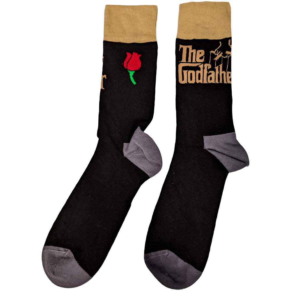 The Godfather Unisex Ankle Socks Logo Gold