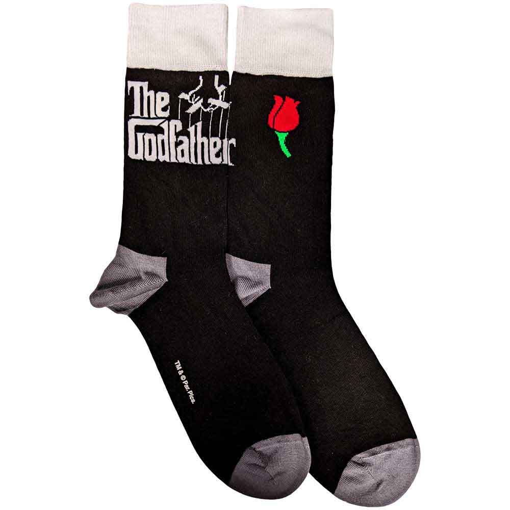 THE GODFATHER Unisex Ankle Socks, Logo White