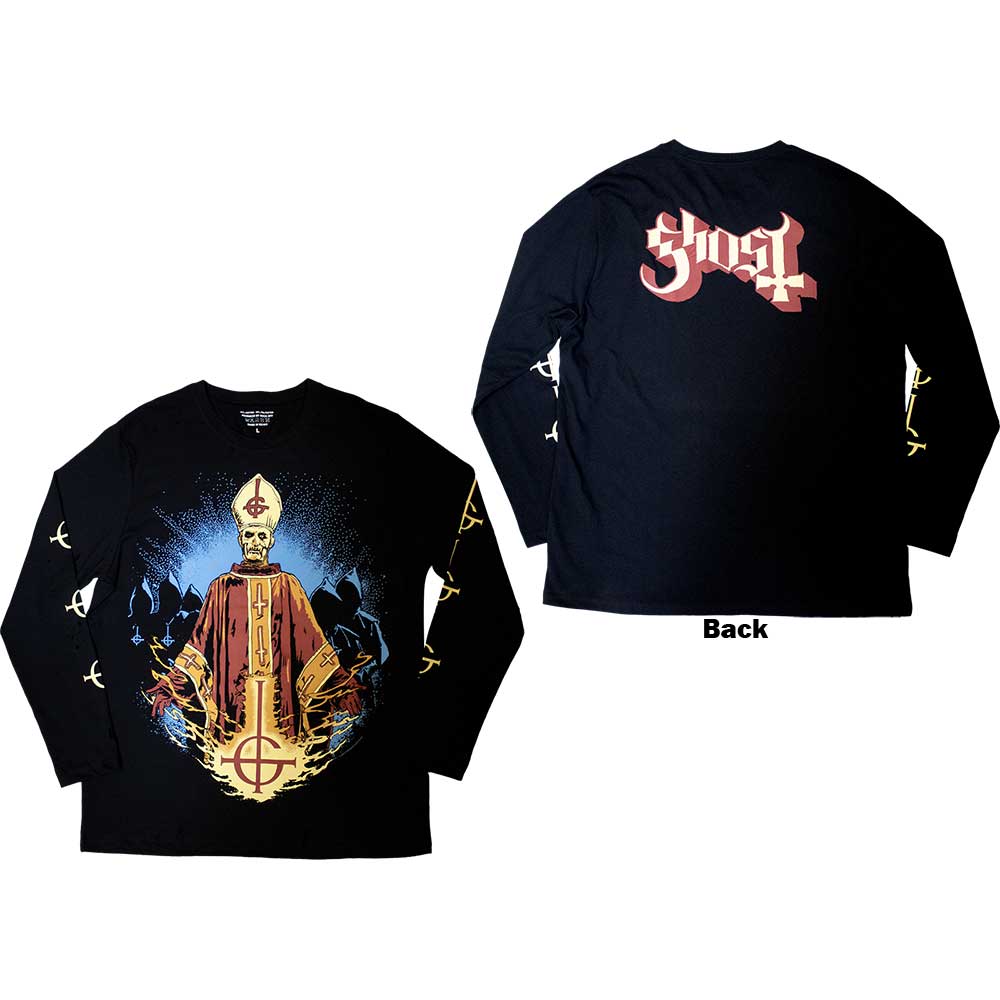 GHOST Attractive T-Shirt, Papa & Radient Ghouls