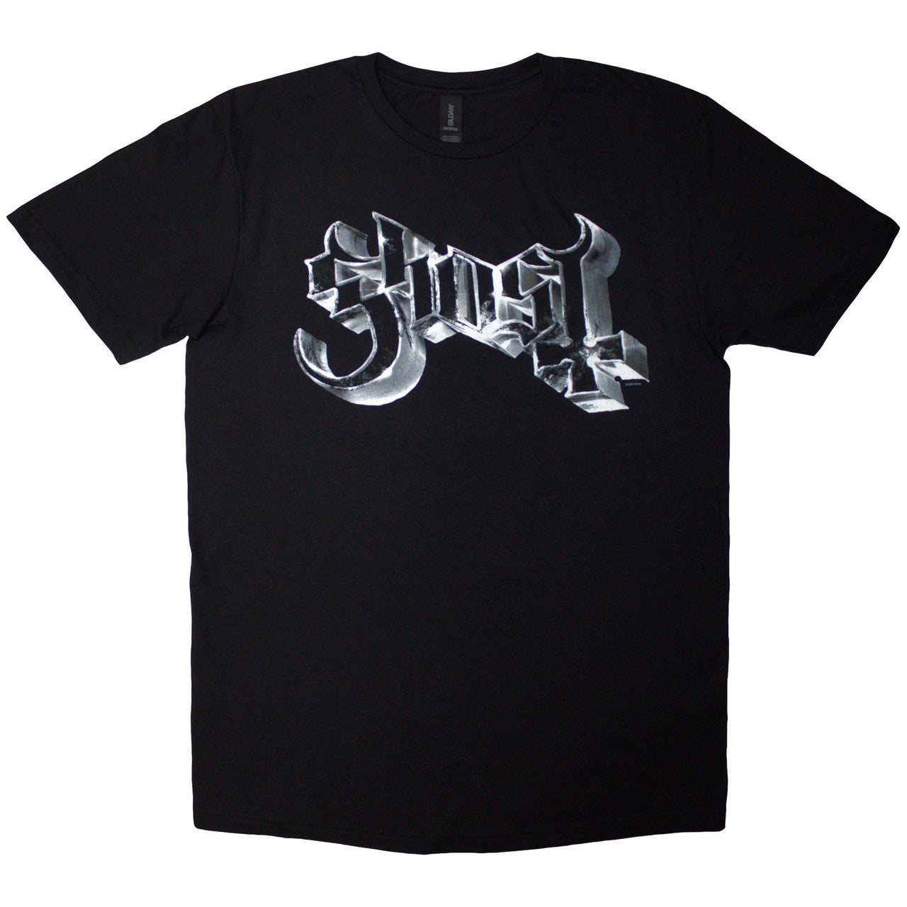 GHOST Attractive T-Shirt, Chrome Logo