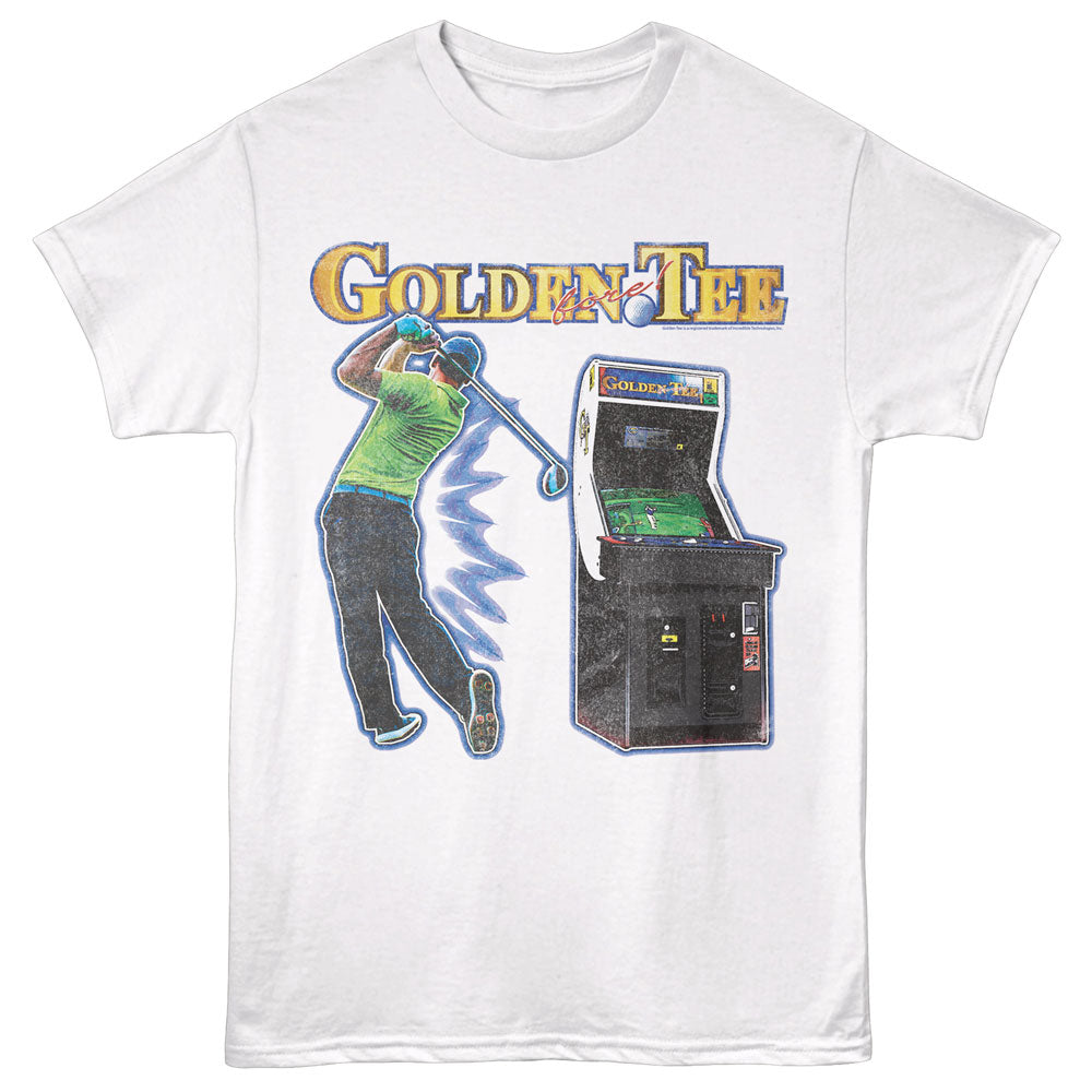 GOLDEN TEE Eye-Catching T-Shirt, GOLFER