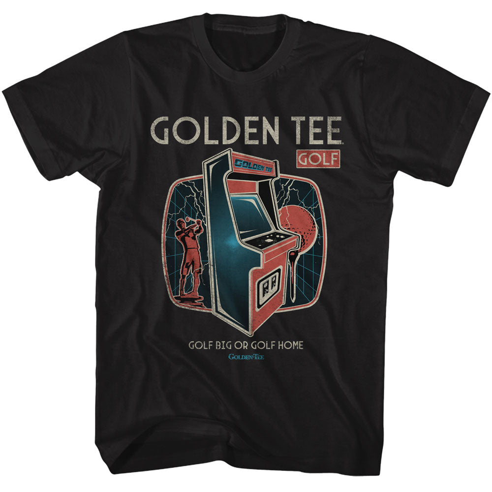 GOLDEN TEE Eye-Catching T-Shirt, BIG OR HOME