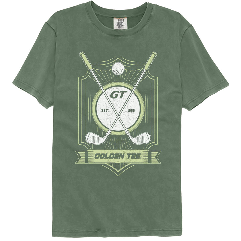 GOLDEN TEE GARMENT DYE T-Shirt, SHIELD