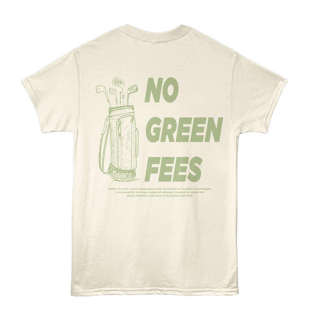 GOLDEN TEE Eye-Catching T-Shirt, NO GREEN FEES