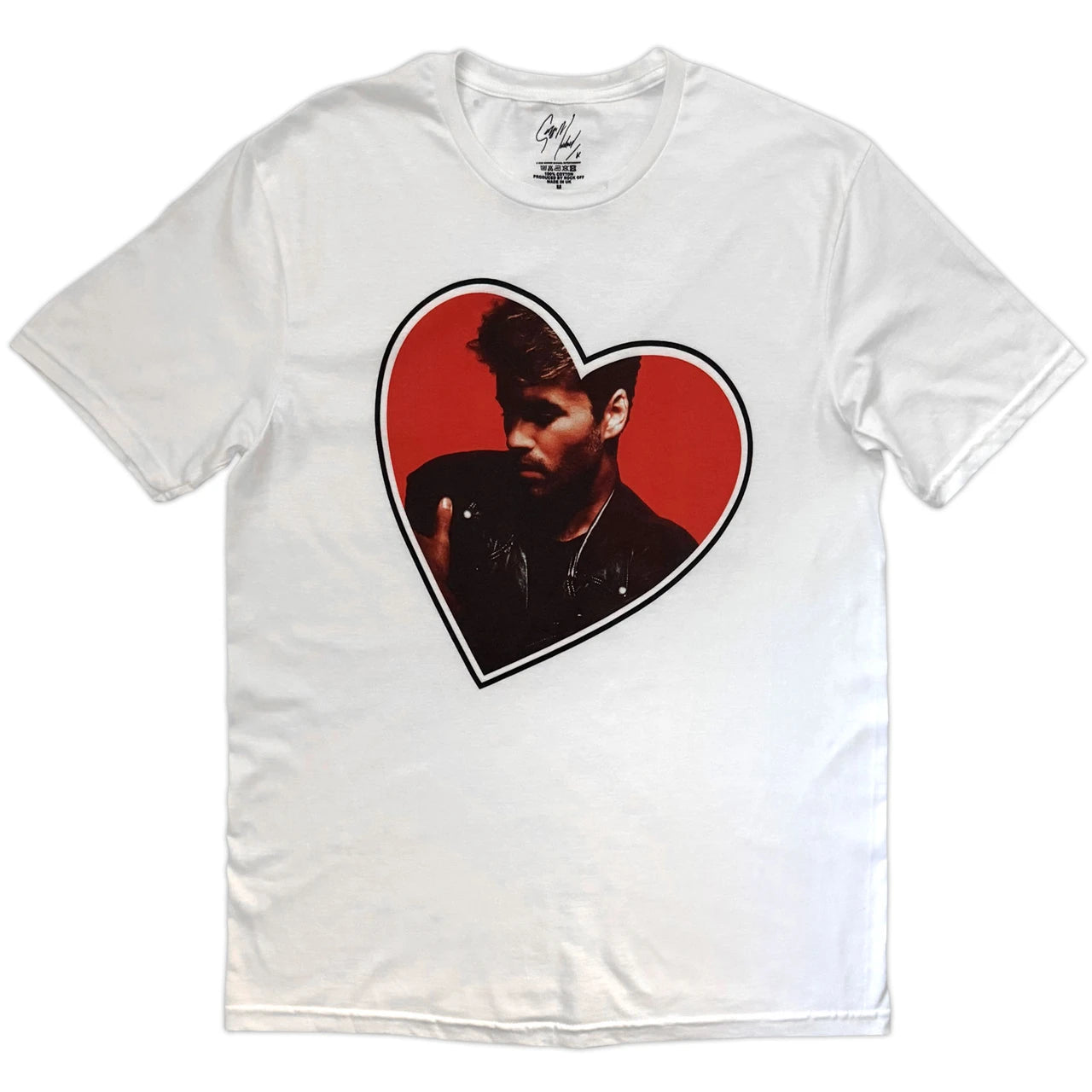 GEORGE MICHAEL Attractive T-Shirt, Heart