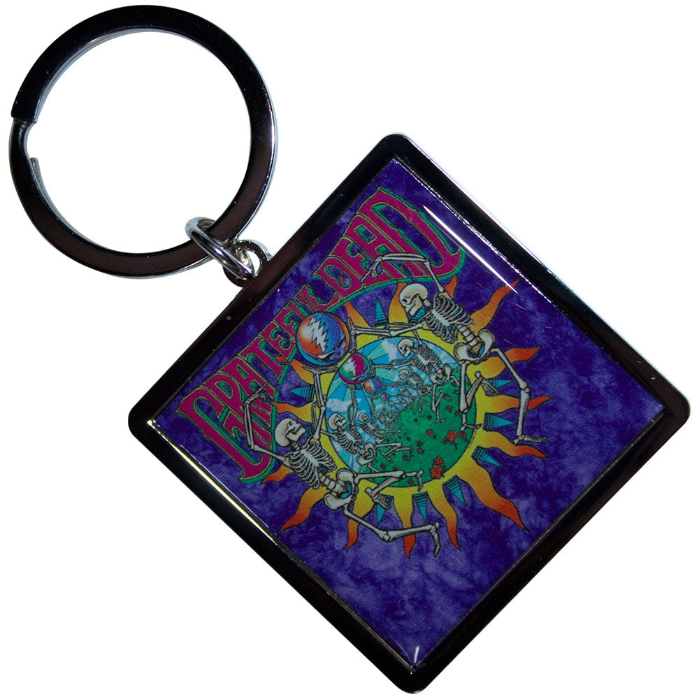 GRATEFUL DEAD Keychain, Skeleton Arches