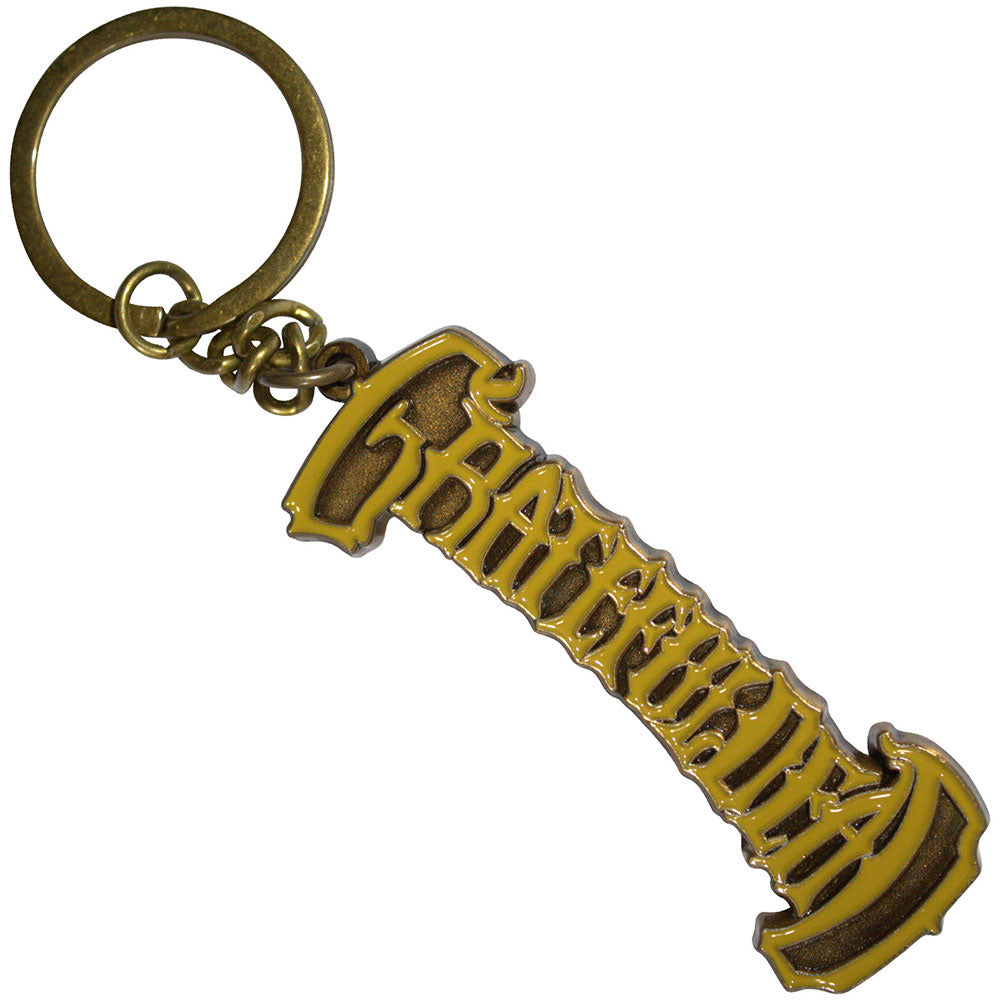 GRATEFUL DEAD Keychain, Gold Logo