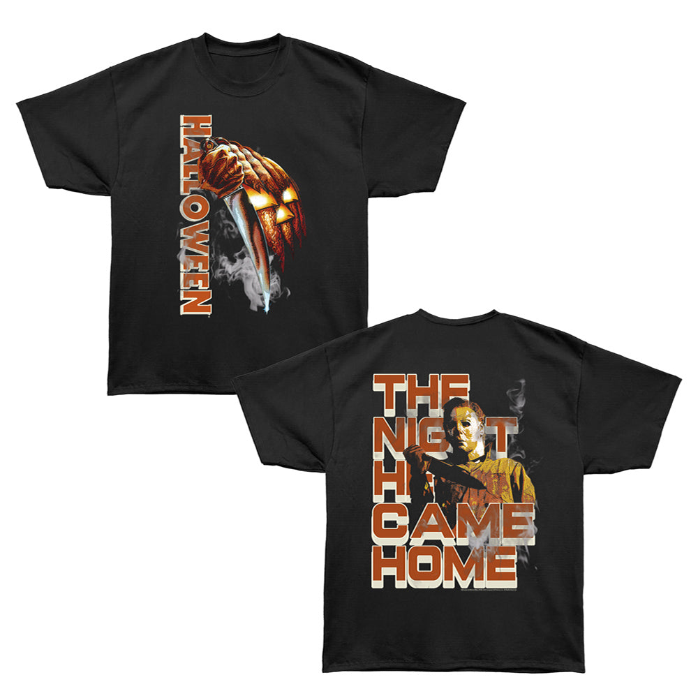 HALLOWEEN Oversized T-Shirt, PUMPKIN KNIFE