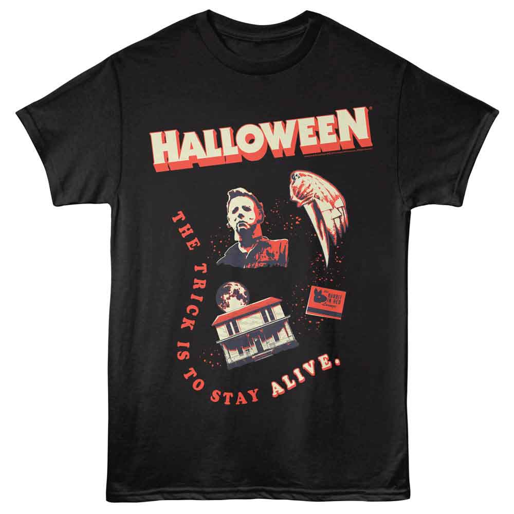HALLOWEEN Eye-Catching T-Shirt, ALIVE