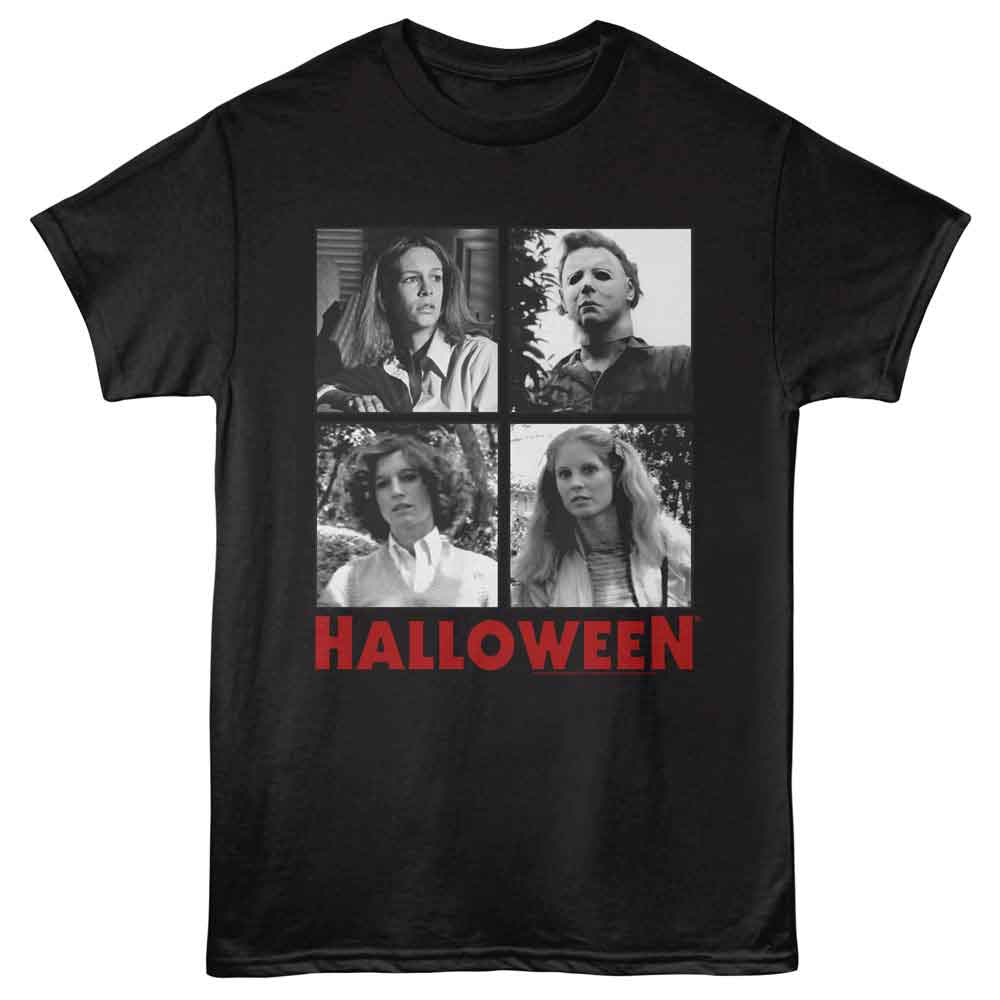 HALLOWEEN Eye-Catching T-Shirt, PHOTO GRID