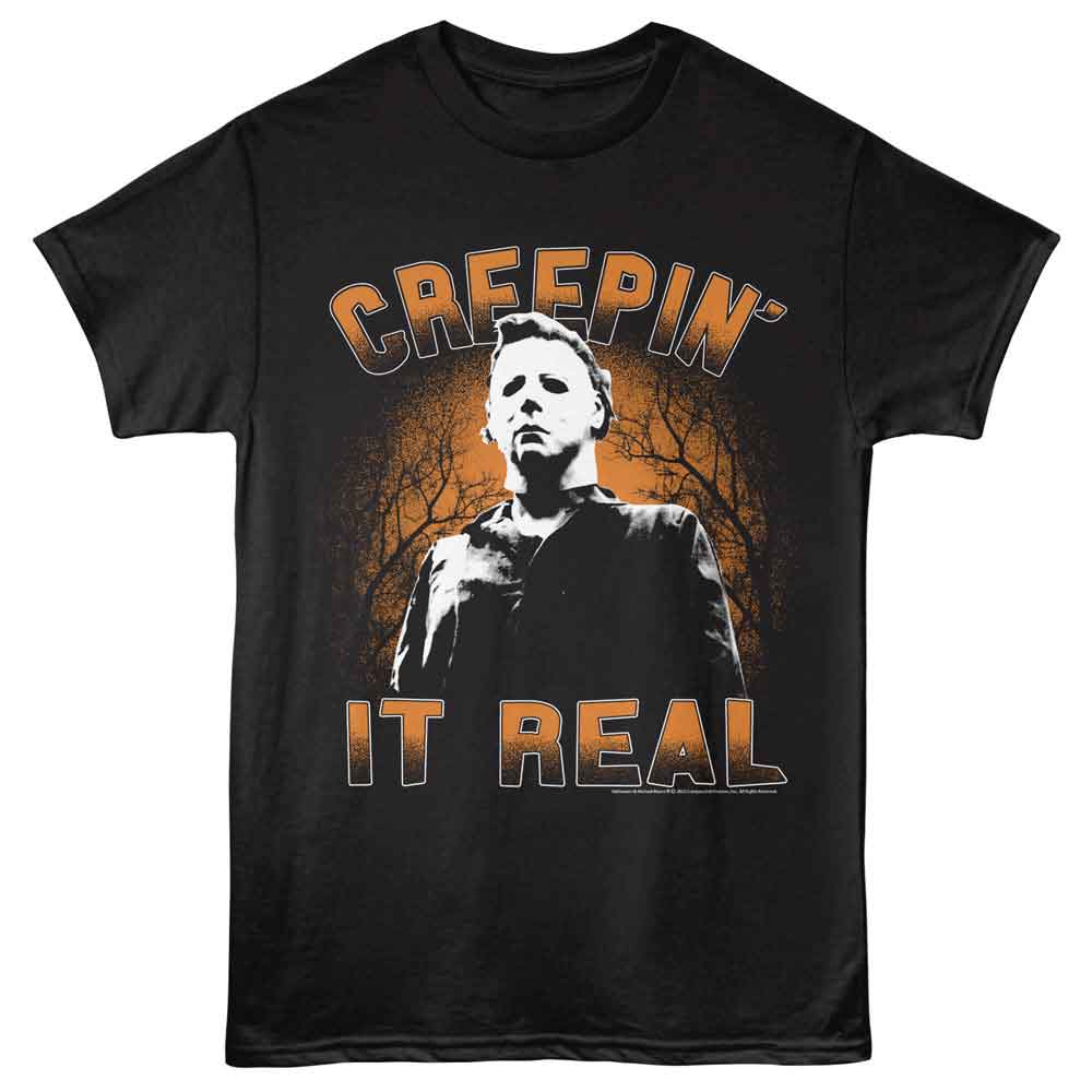 HALLOWEEN Eye-Catching T-Shirt, CREEPIN IT REAL