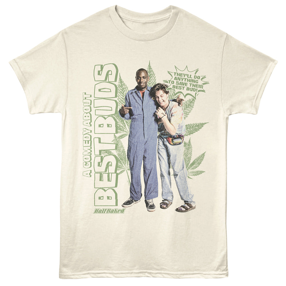HALF BAKED Eye-Catching T-Shirt, BEST BUDS