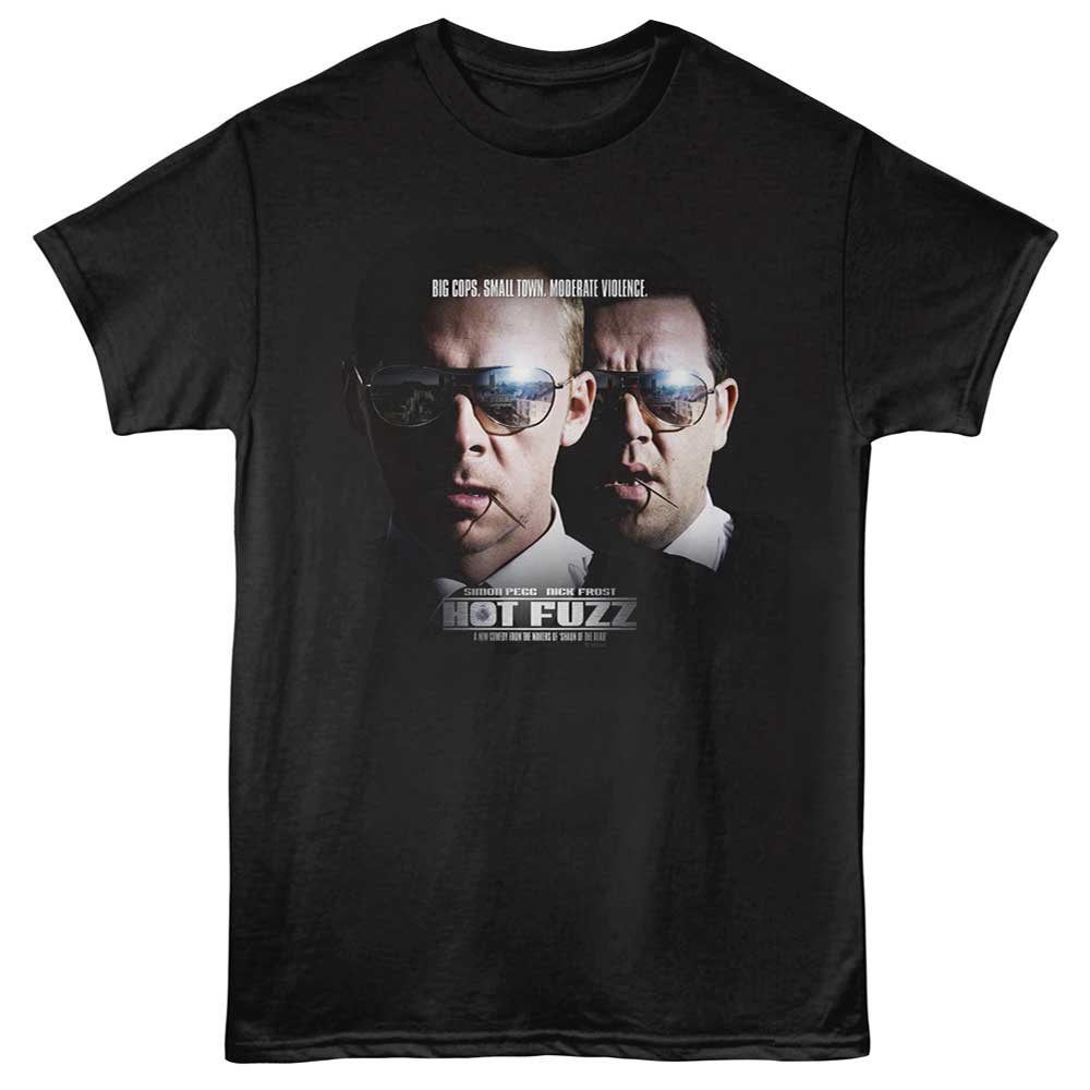 HOT FUZZ Eye-Catching T-Shirt, POSTER