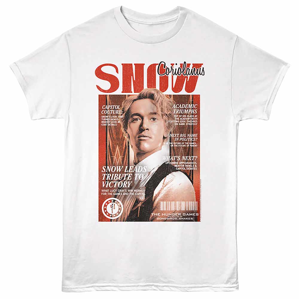Hunger Games Snow Magazine T-Shirt