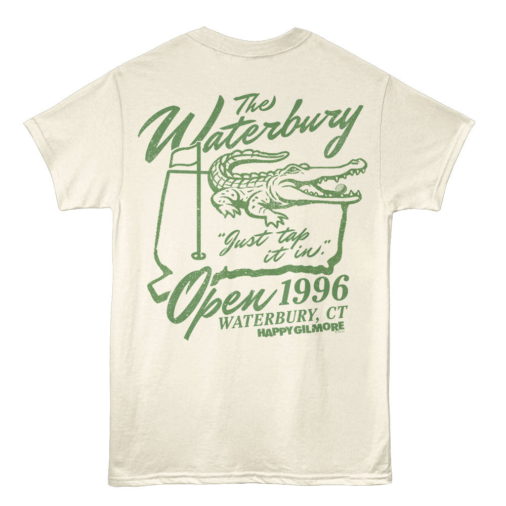 HAPPY GILMORE Eye-Catching T-Shirt, THE WATERBURY OPEN