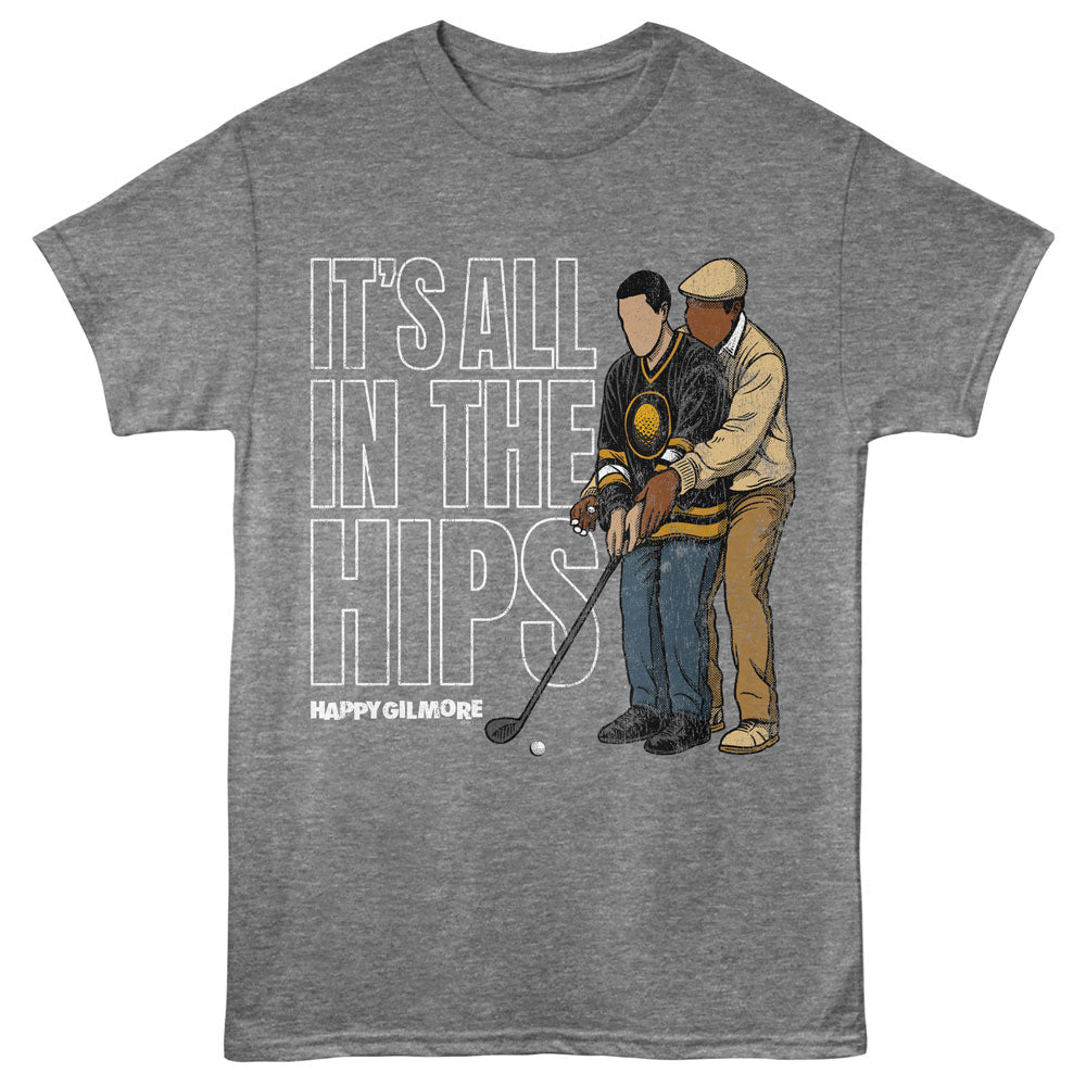 HAPPY GILMORE Eye-Catching T-Shirt, IN THE HIPS