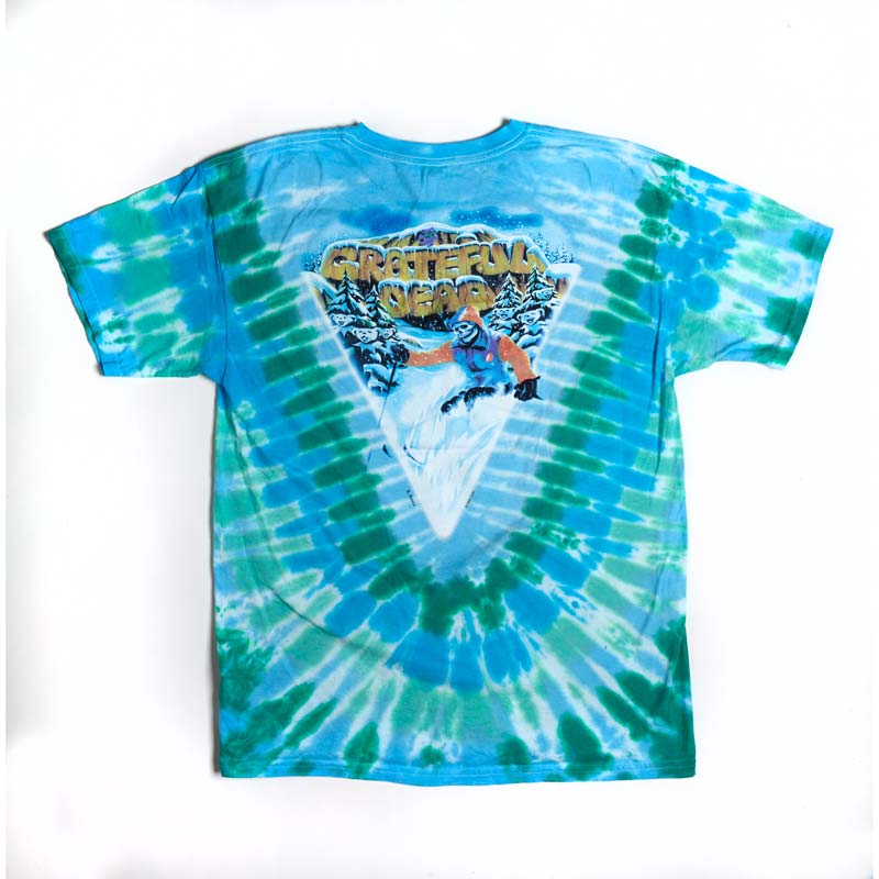GRATEFUL DEAD Tie Dye T-Shirt, Heliskier