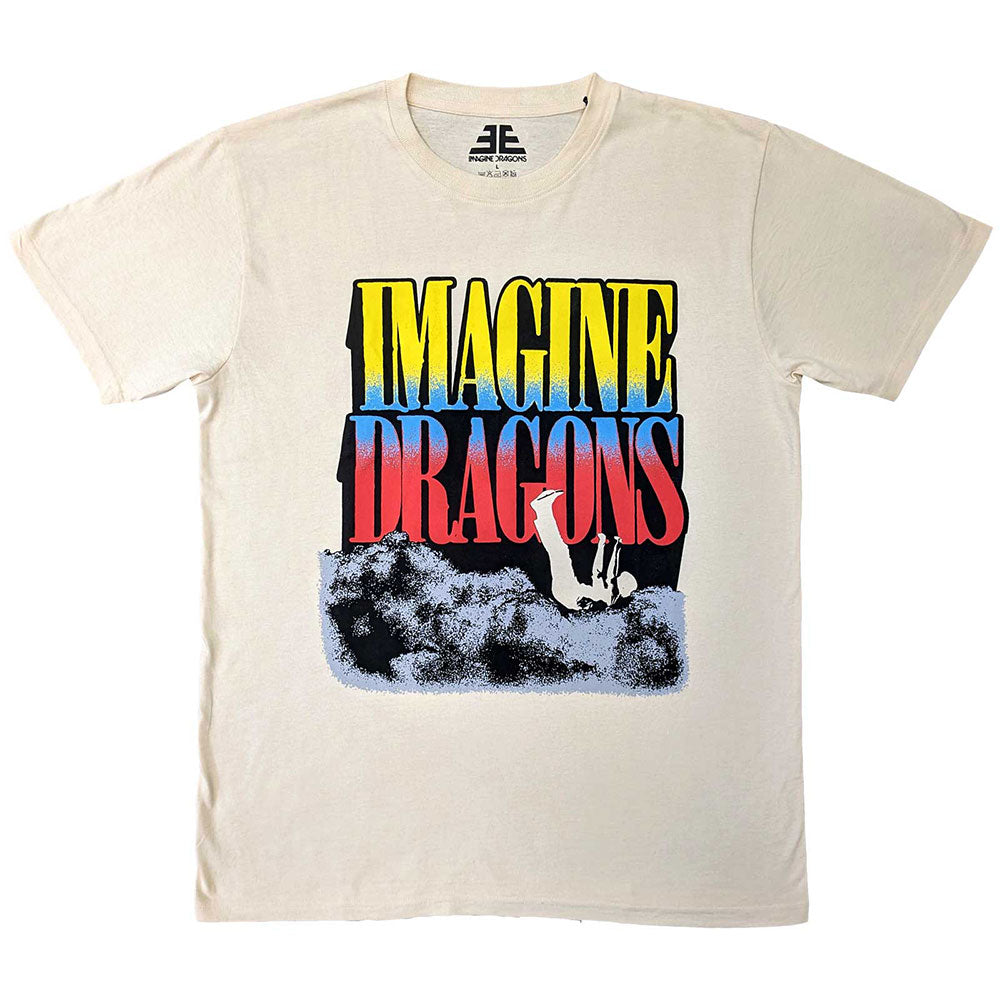 IMAGINE DRAGONS Attractive T-Shirt, Falling Clouds