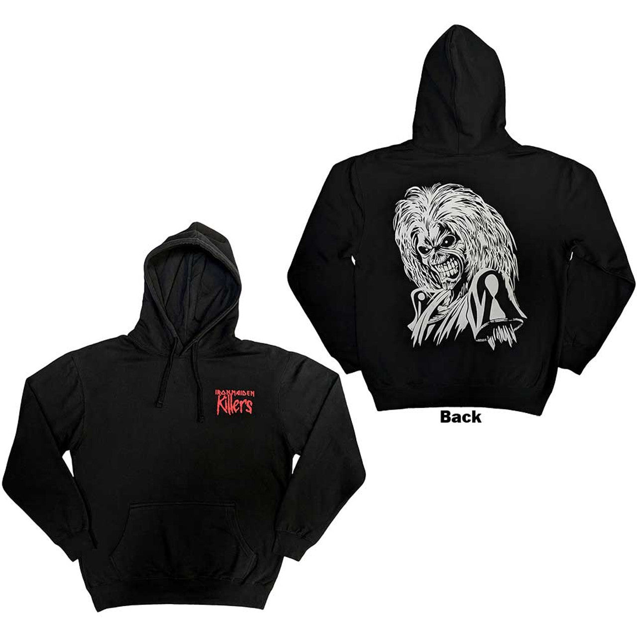 IRON MAIDEN Attractive Hoodie, Killers Eddie
