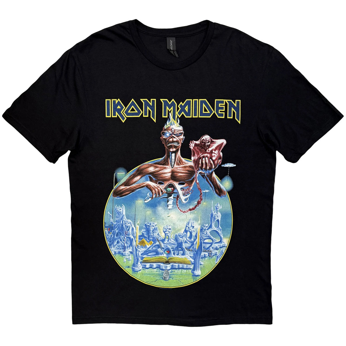 IRON MAIDEN Attractive T-Shirt, England 2014 Tour