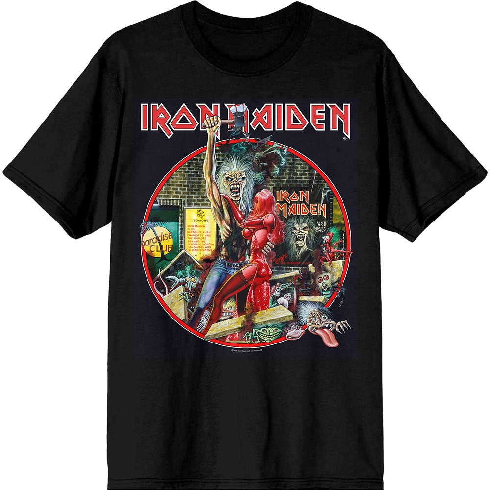 IRON MAIDEN Attractive T-Shirt, Paradise Club