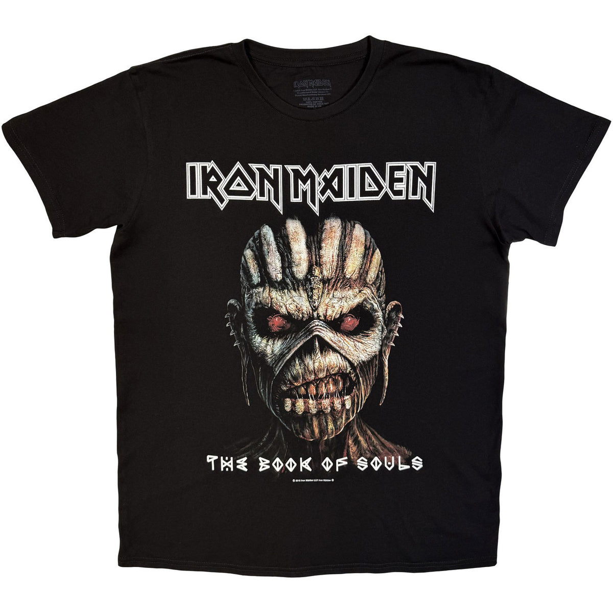 IRON MAIDEN Attractive T-Shirt, The Book of Souls