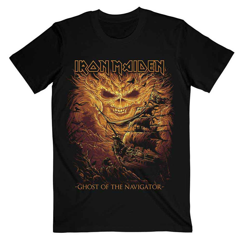 IRON MAIDEN Attractive T-Shirt, Ghost of the Navigator