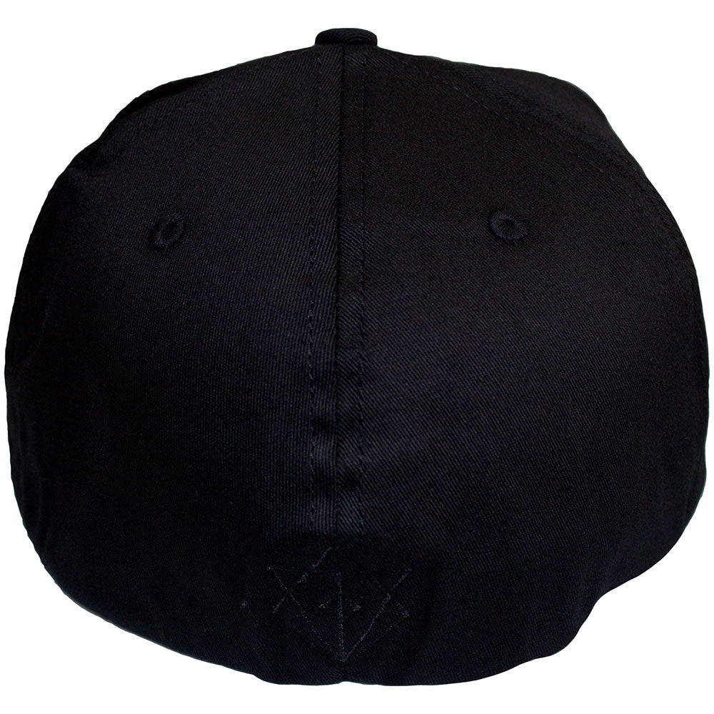 IN FLAMES Snapback Cap, Black Logo
