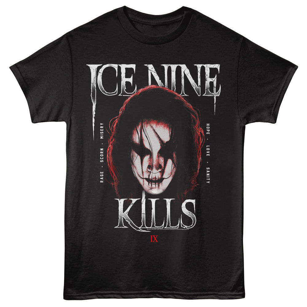 ICE NINE KILLS Eye-Catching T-Shirt, THE CROW