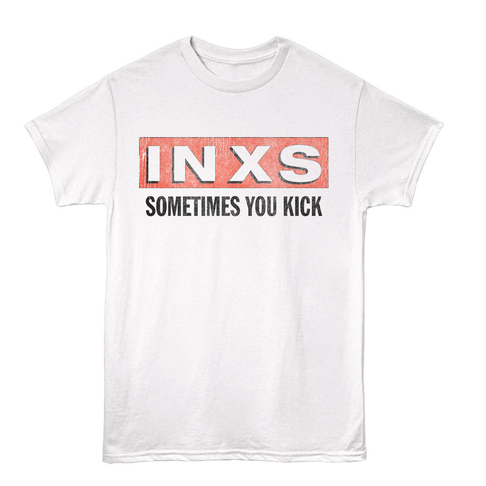INXS Eye-Catching T-Shirt, SOMETIMES YOU KICK
