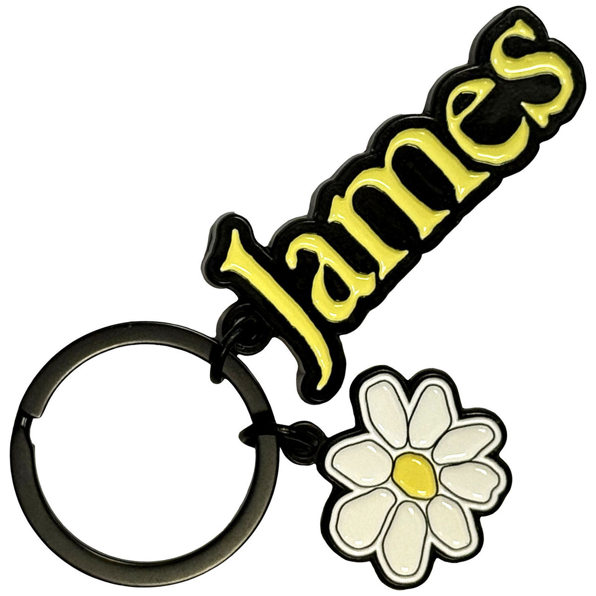 JAMES Keychain, Daisy Charm