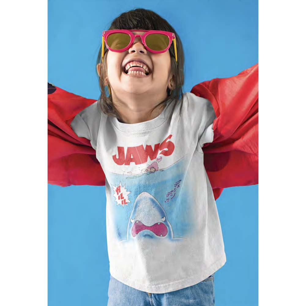 Jaws Kids Retro Anime T-Shirt