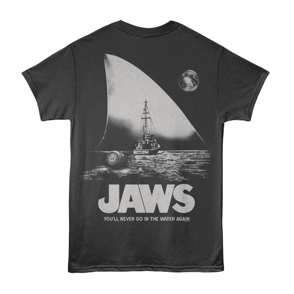 JAWS Eye-Catching T-Shirt, LARGE FIN