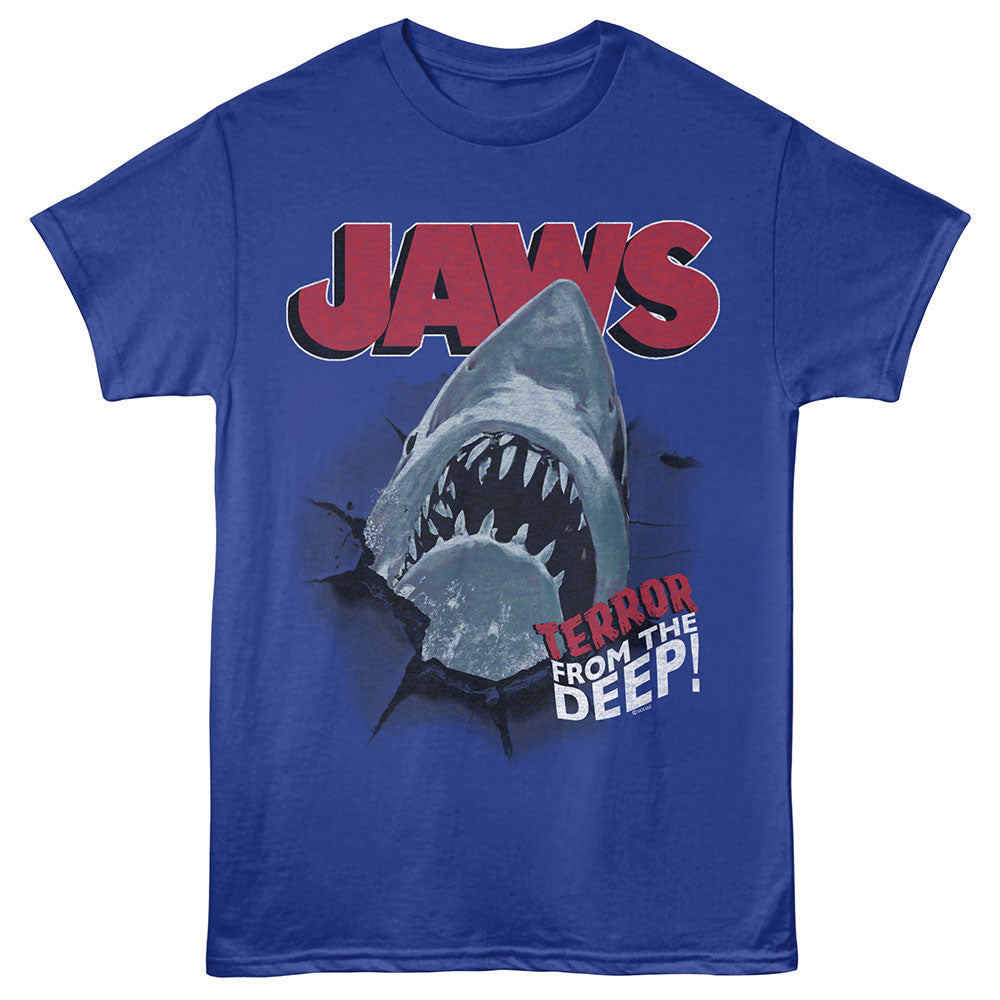 JAWS Eye-Catching T-Shirt, TERROR FROM DEEP