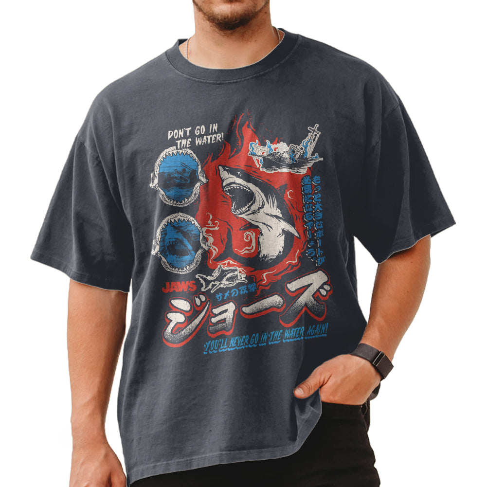 JAWS Oversized T-Shirt, JAPANESE