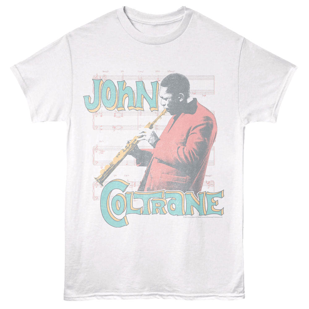 JOHN COLTRANE Eye-Catching T-Shirt, PLAYING