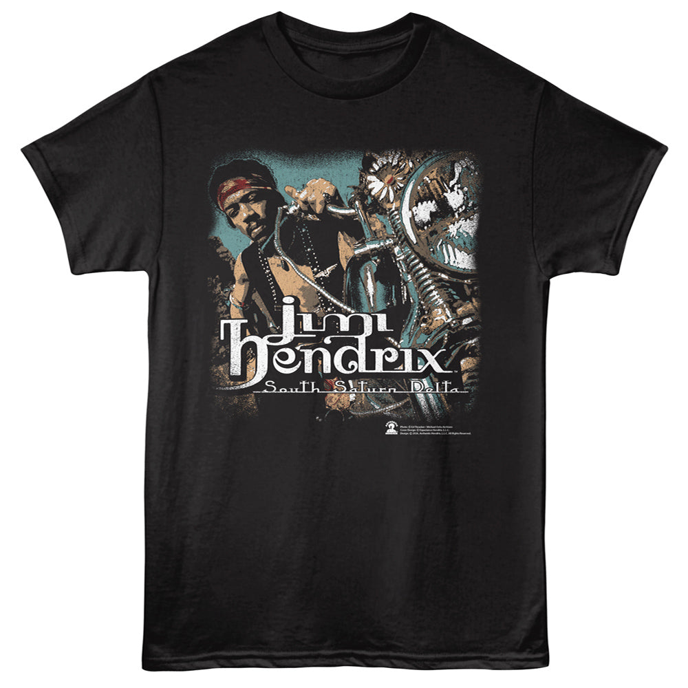 JIMI HENDRIX Eye-Catching T-Shirt, SOUTH SATURN DELTA