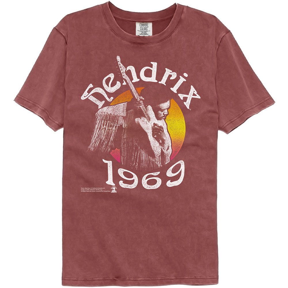 JIMI HENDRIX Garment Dye T-Shirt, 69