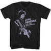 JIMI HENDRIX Eye-Catching T-Shirt, Guitar Shadow