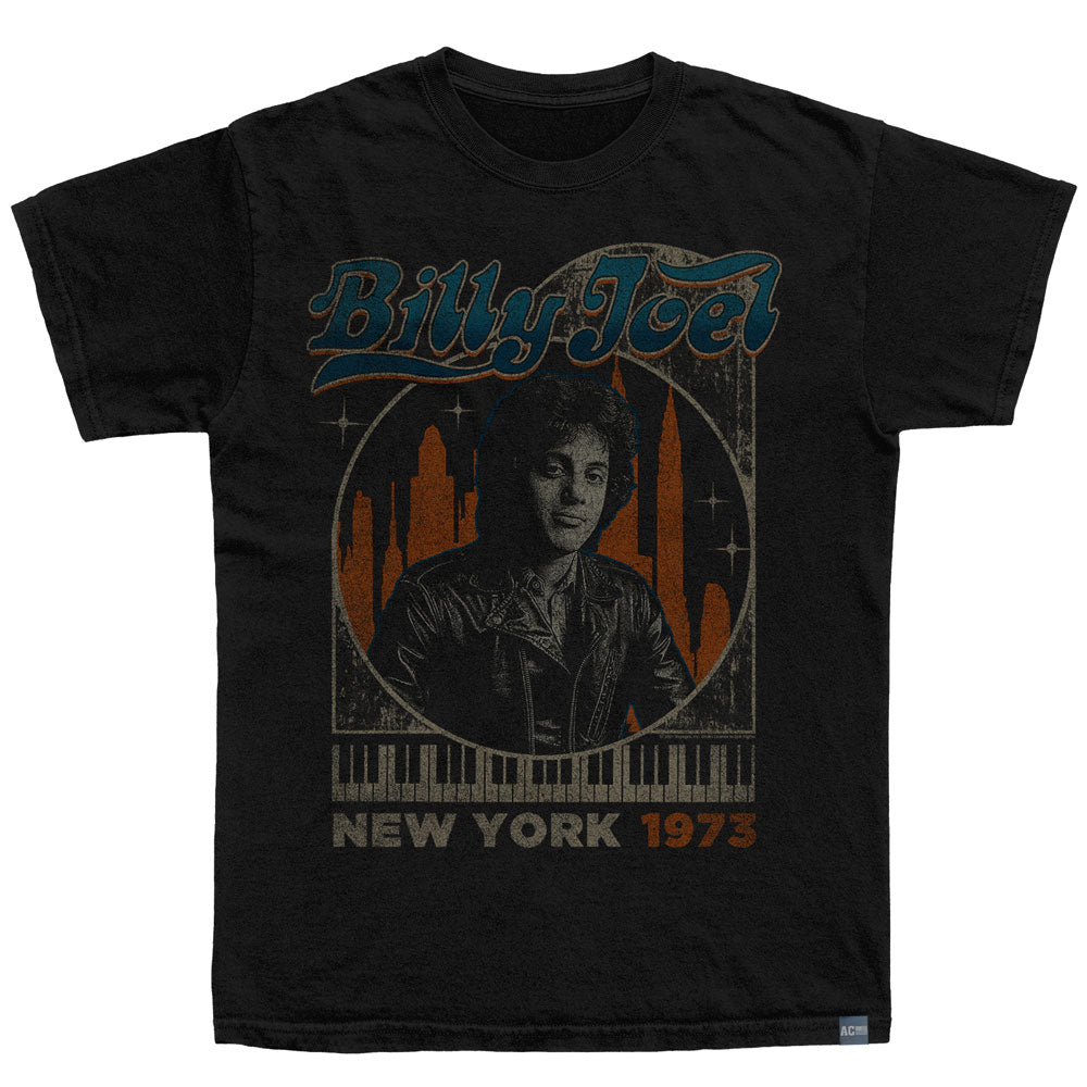 BILLY JOEL Made in USA T-Shirt, NEW YORK 1973