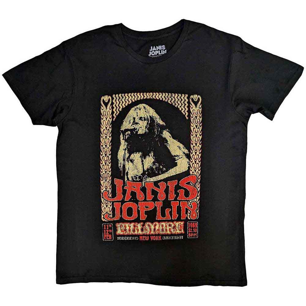 JANIS JOPLIN Attractive T-Shirt, Vintage Poster