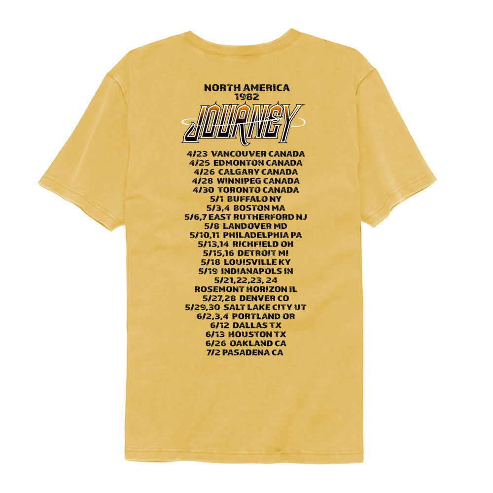 JOURNEY Garment Dye T-Shirt, North America 1982